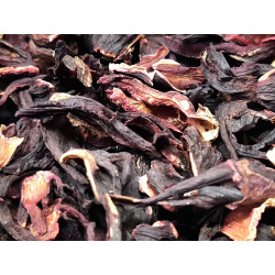 Fleurs d'hibiscus séché de Martinique 40 g 