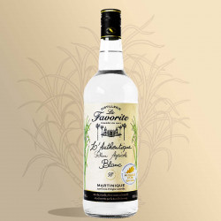 Rhum Blanc AOC - 50° - Authentique - 100 cl - La favorite